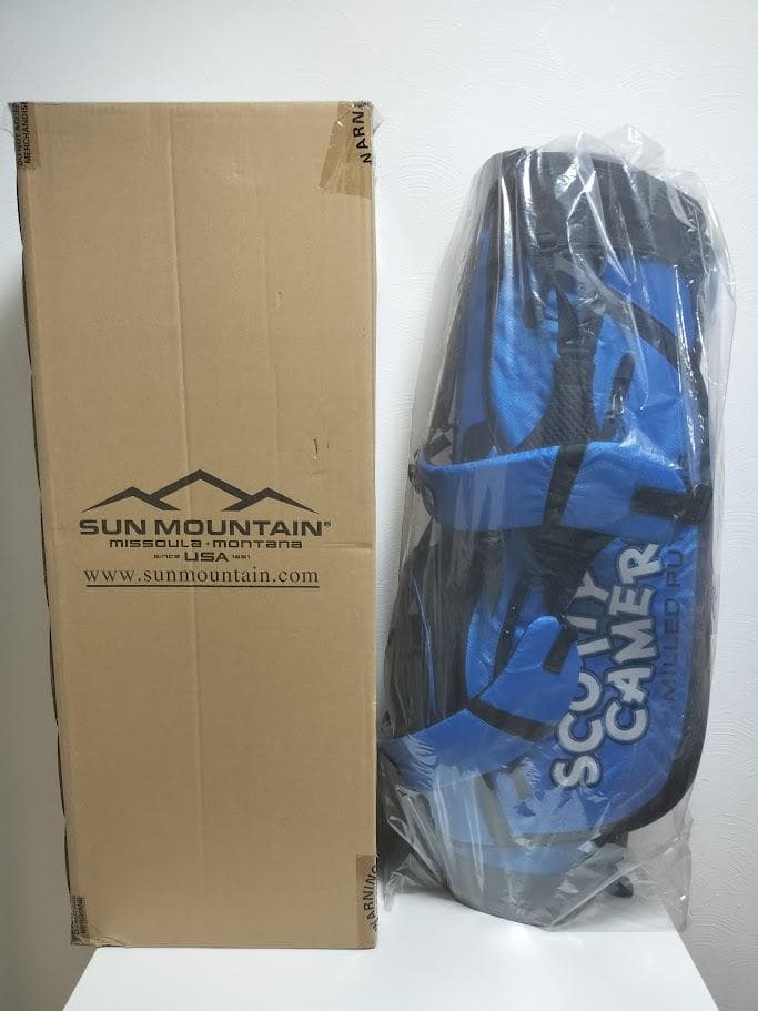 【未使用】SCOTTY CAMERON キャディバッグ 青