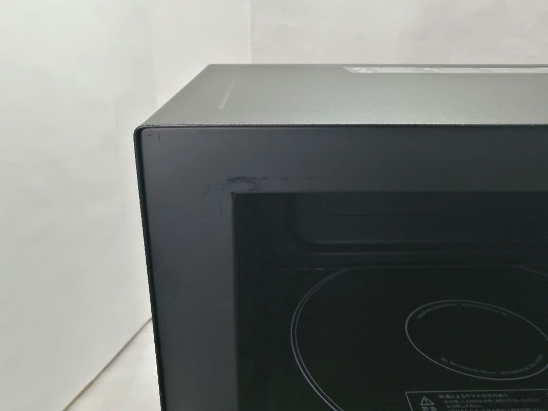 バルミューダデザイン　オーブンレンジ　ブラック　21年製　28