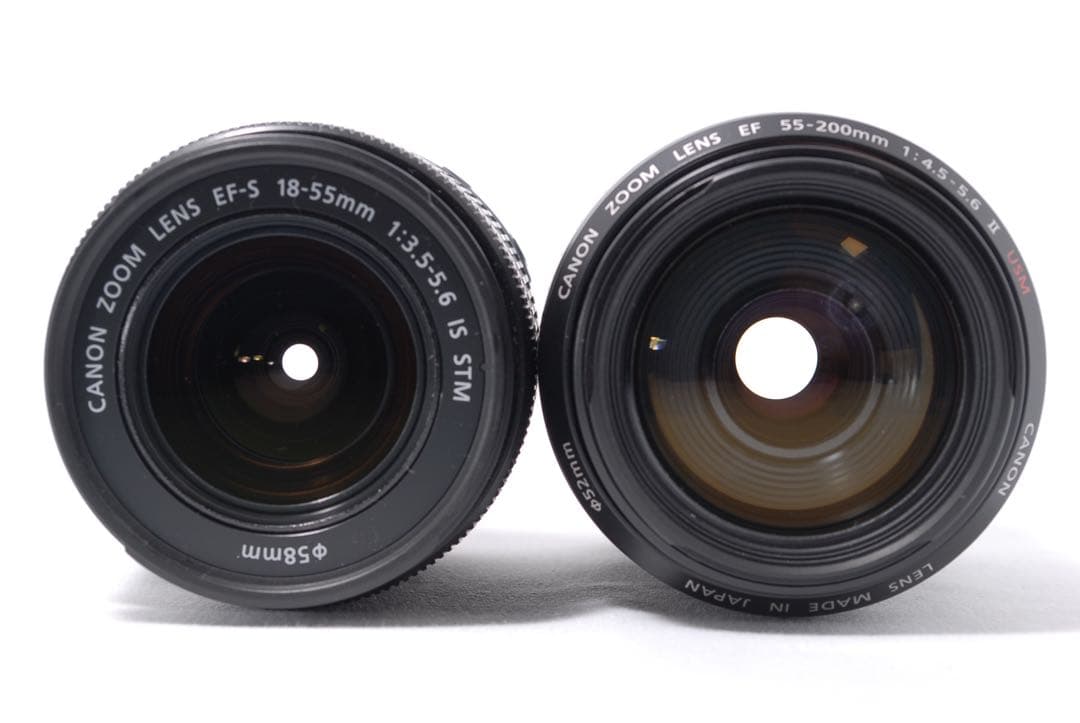 ショット数1200回✨Canon Kiss X7 Wレンズセット！スマホ転送OK