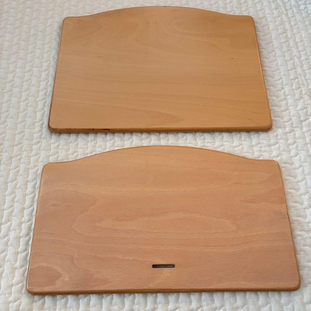 ストッケ　トリップ トラップ　ベビーチェア+ベビーセット　ナチュラル　S/N3③