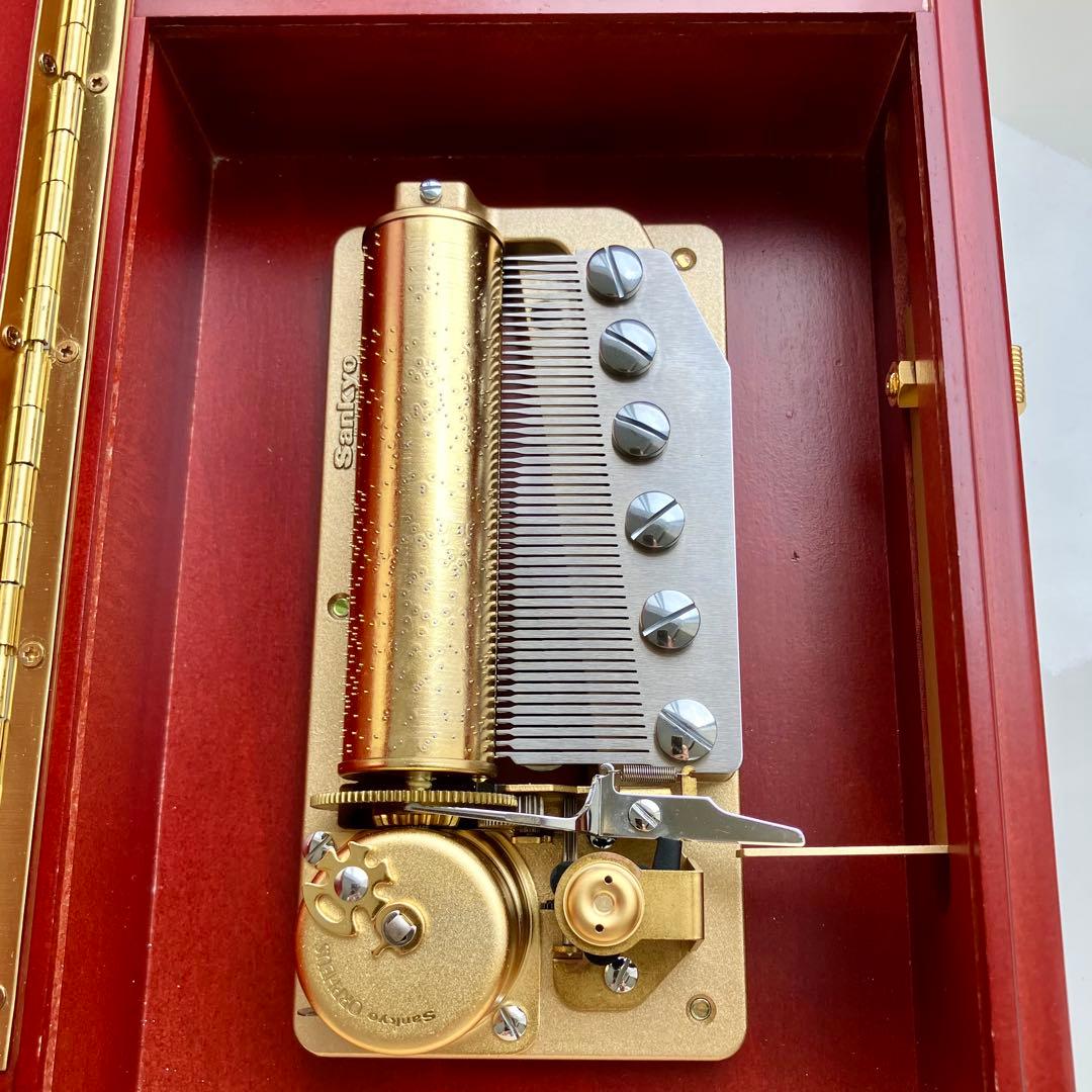 サンキョー オルフェウス 50弁 オルゴール 美しく青きドナウ 2曲 日本製