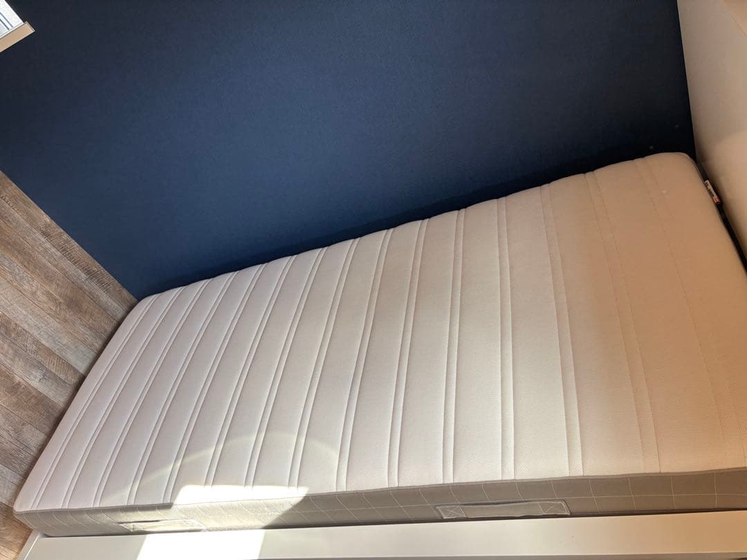 引き取り限定 IKEA MALM ベッドフレーム ホワイト セット