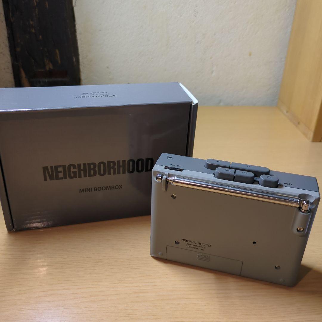 新品・未使用　NEIGHBORHOOD MINI BOOMBOX　ラジカセ