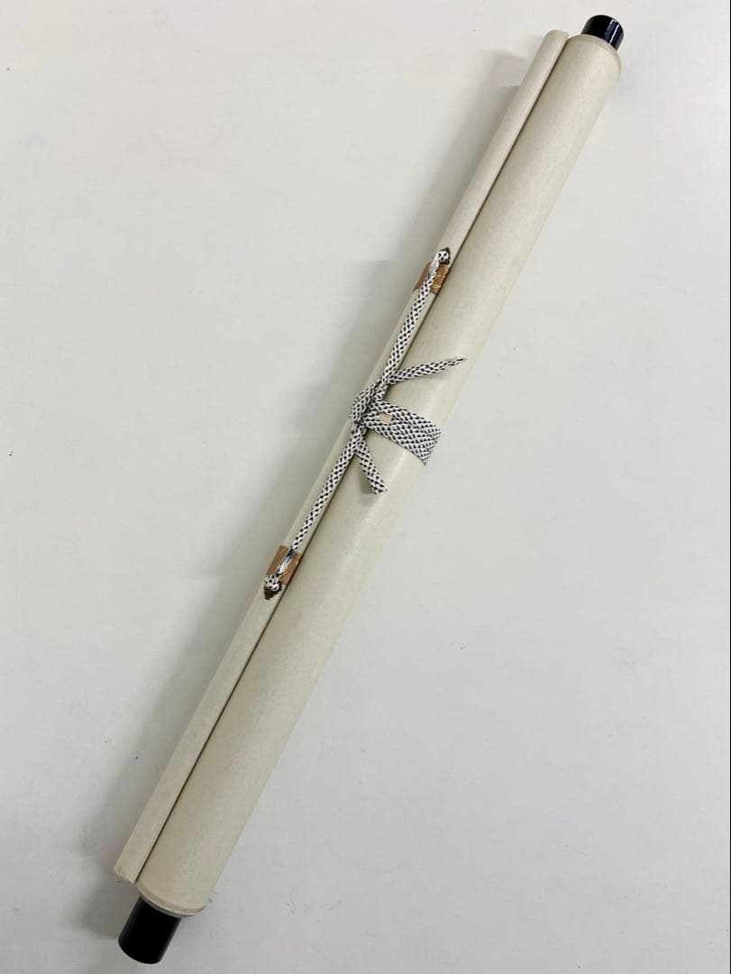 掛軸 茶掛 戸上明道【一様春】自筆 桜 画讃 玉瀧寺 大徳寺 住職 横物 軸装