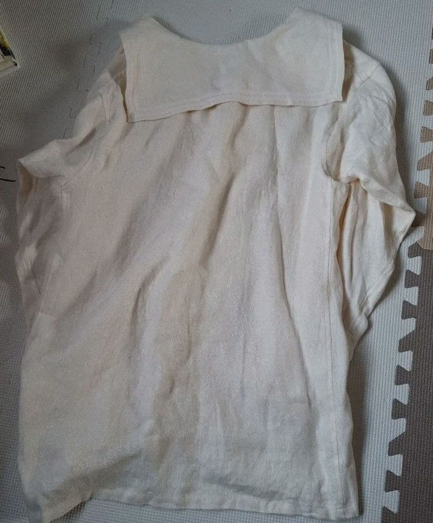 &RC アイボリー セーラー長袖シャツ カレンソロジー