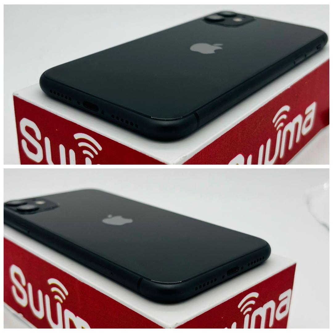 S 100% iPhone 11 64 GB SIMフリー ブラック 本体