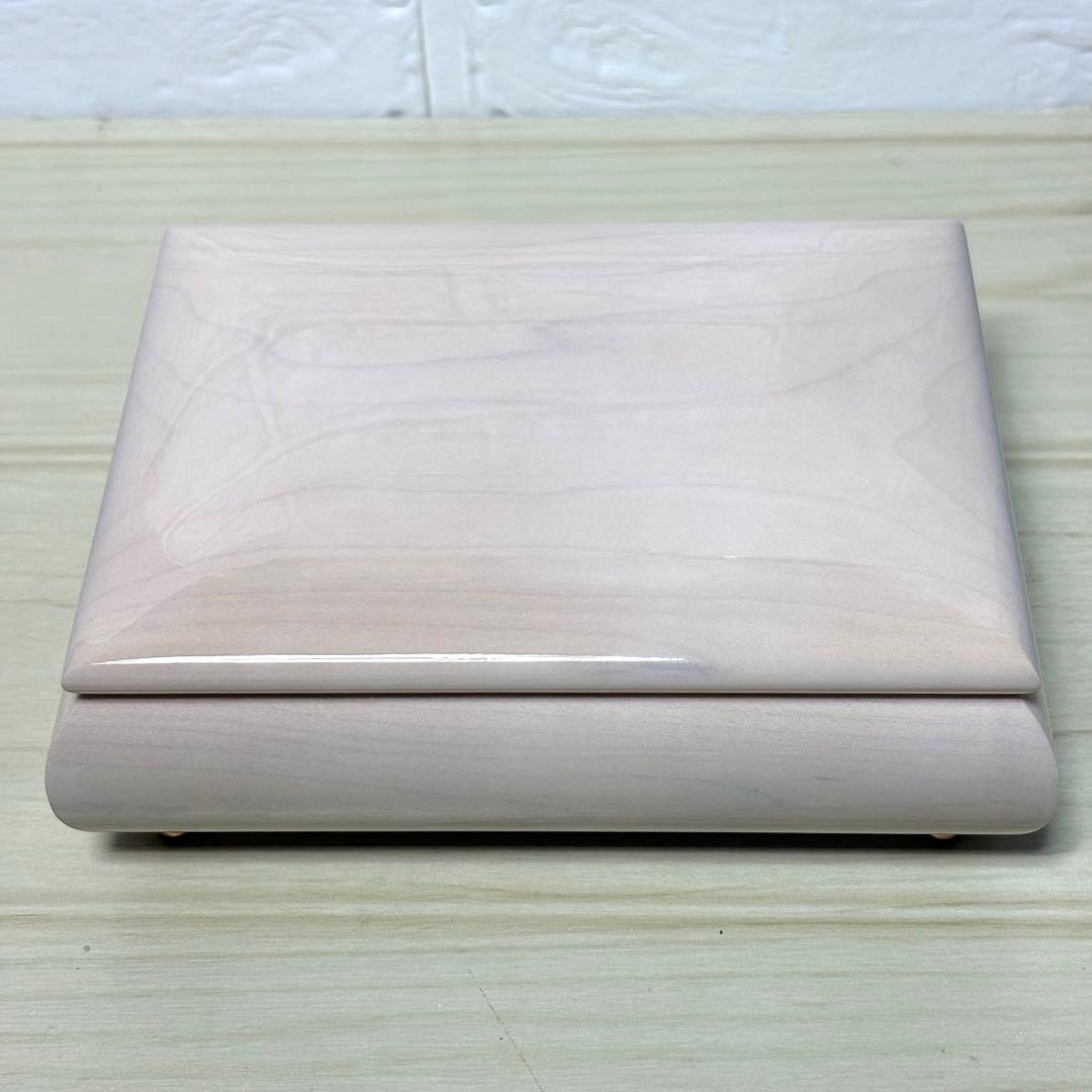 【美品】ウッドニー 30弁 オルゴール ミーティス ホワイト WOODNY