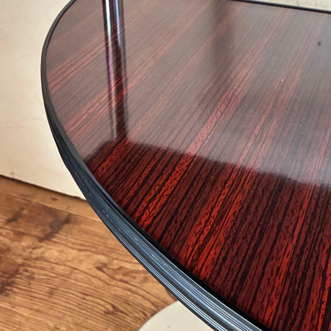 国産ヴィンテージ レトロ コーナーテーブル ミッドセンチュリー スペースエイジ