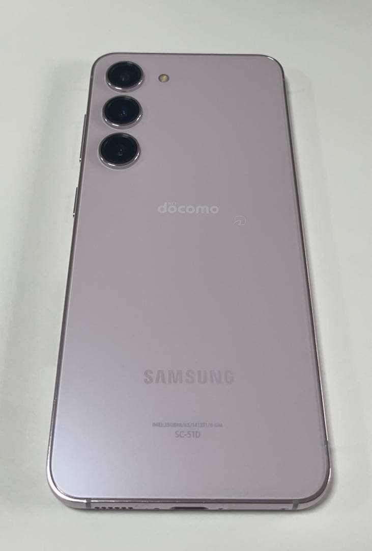 超美品 S23 SC-51D 256GB ラベンダー