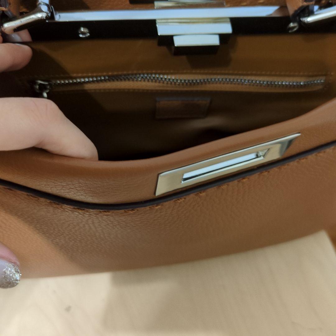 jamuONEHANDLE 2wayレザー ハンドバッグ キャメル