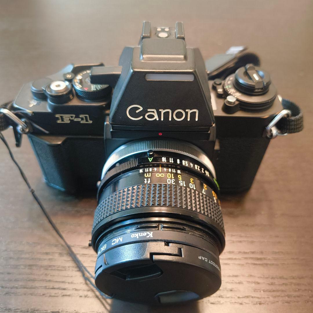 美品 Canon New F-1 50mm F1.4 S.S.C.　付属品多数