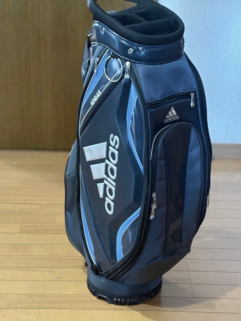 アスリート　アディダス　キャディバッグ　カート型
