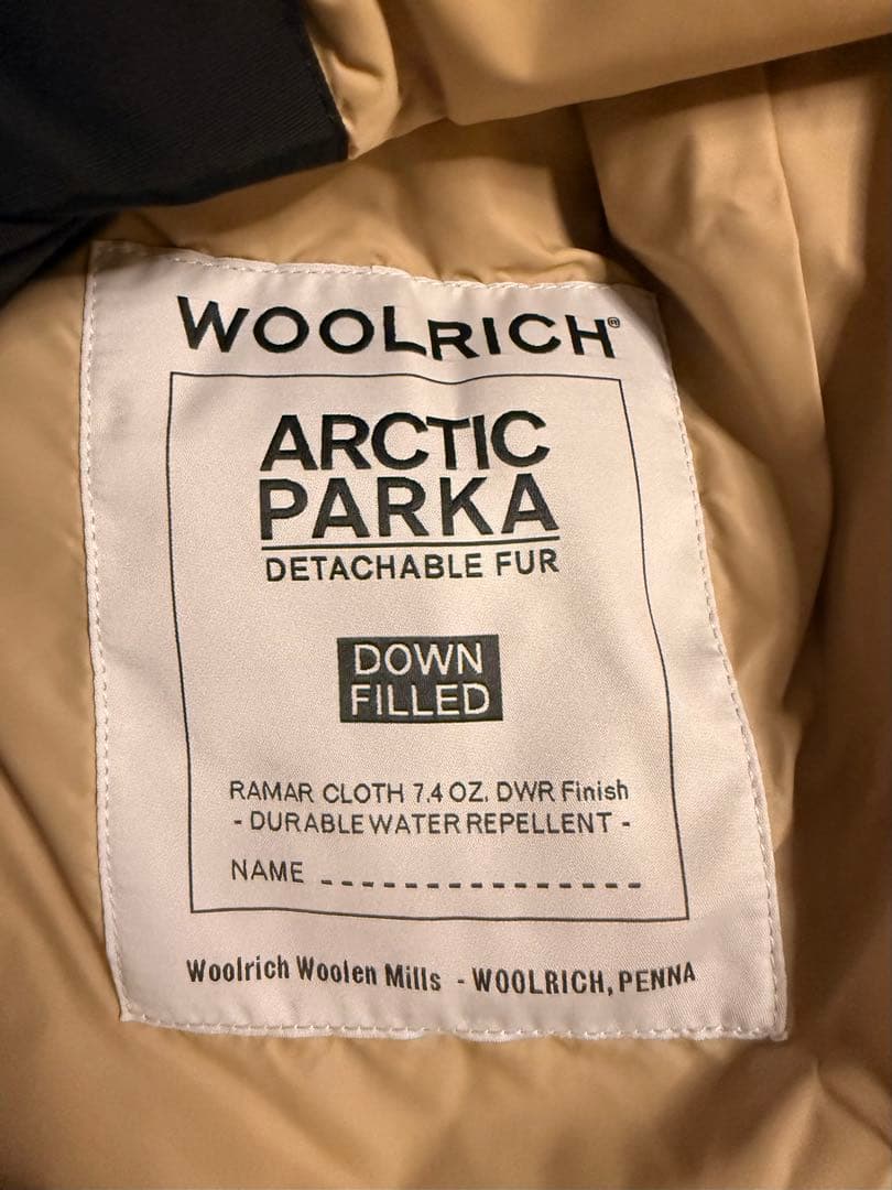WOOLRICH　ARCTIC DETACHABLE FUR PARKA M