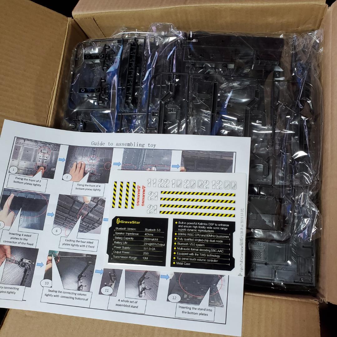 【生産終了】Gravastar ウェザリングレッド 未作成ディスプレイキット付