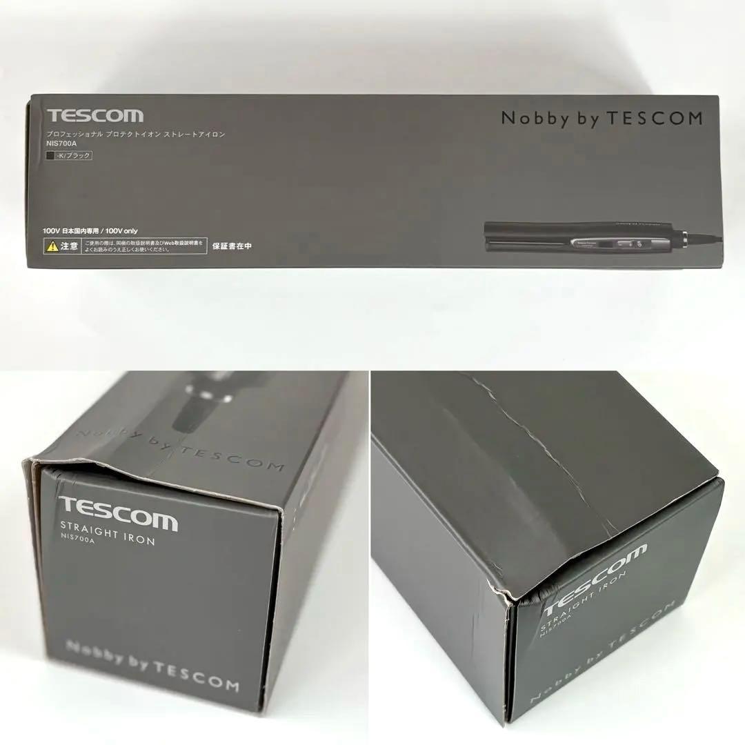 テスコム プロフェッショナルプロテクトイオンストレートアイロンNIS700A-K