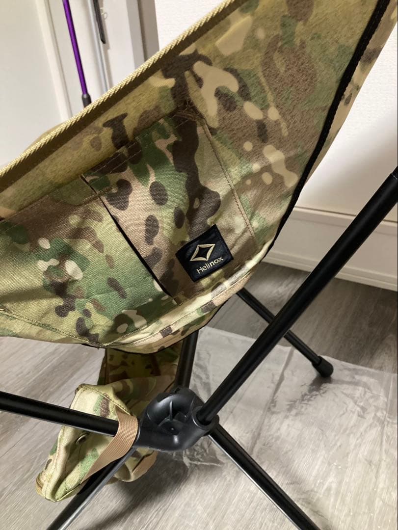 Helinox タクティカル サンセットチェア マルチカモ 2点セット