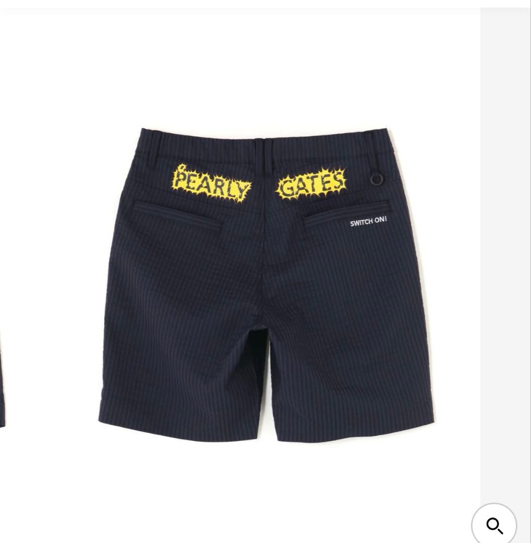 PEARLY GATES 【ポケモン】C/Peサッカーストライプショートパンツ