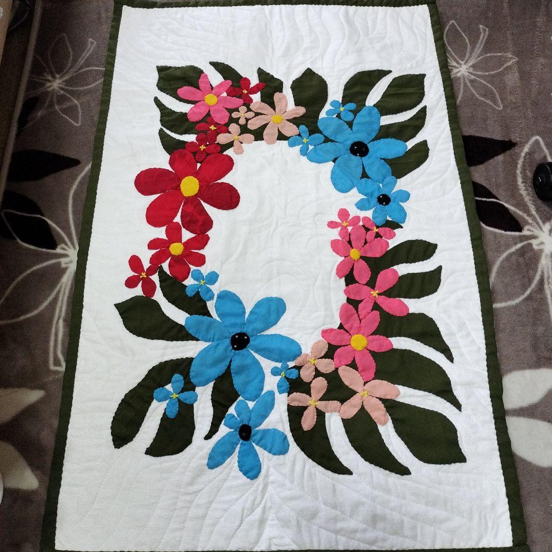 みつこ様 ご確認用 ハワイアンキルト 81✕52 3枚