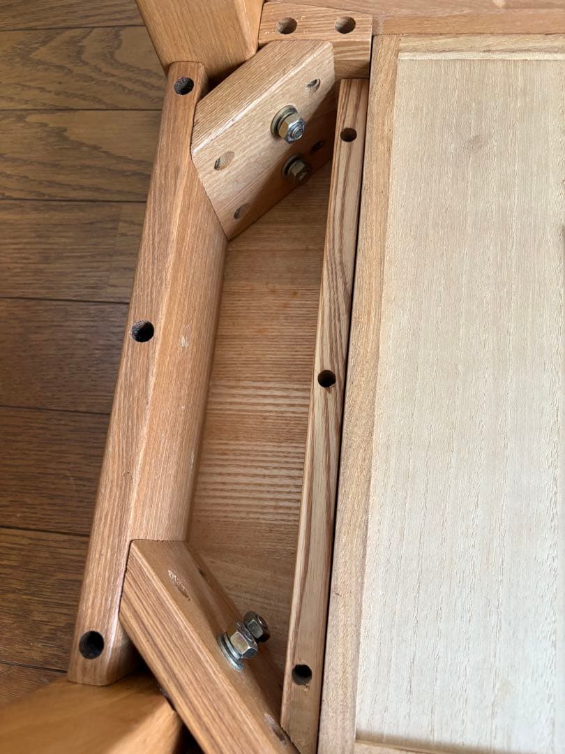 【送料込】無印良品：タモ材パーソナルデスク