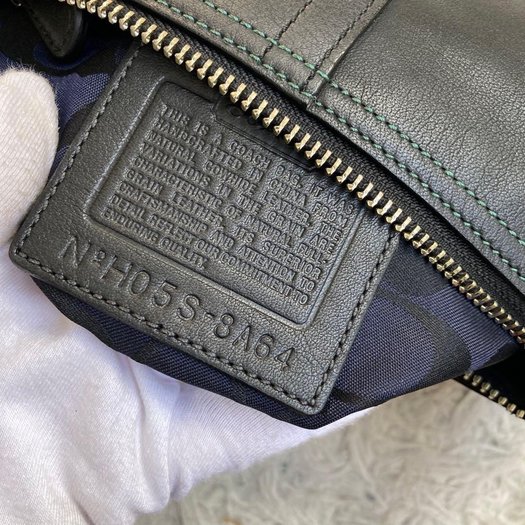 未使用保管品 vintage archive old coach black