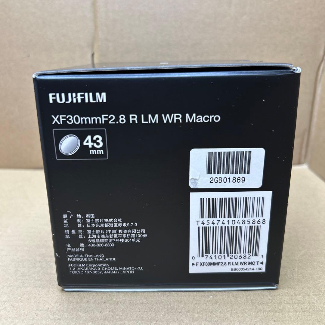 レンズ(単焦点) FUJIFILM XF30MM F2.8 R LM WR MACRO