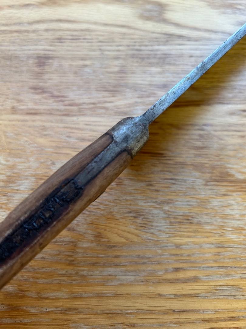 包丁　東京　東國鋼作　刃渡り約24cm ずっしりとした厚い刀身