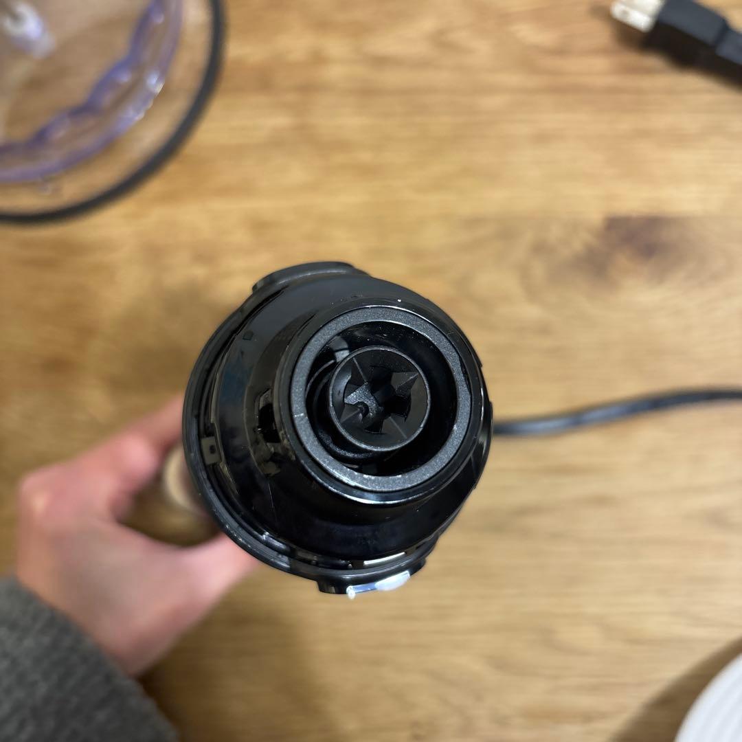 美品 ブラウン マルチクイック7　ハンドブレンダー