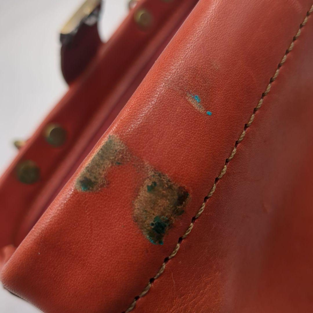 ヘルツ HERZ ミニドクターバッグ ショルダーバッグ 赤