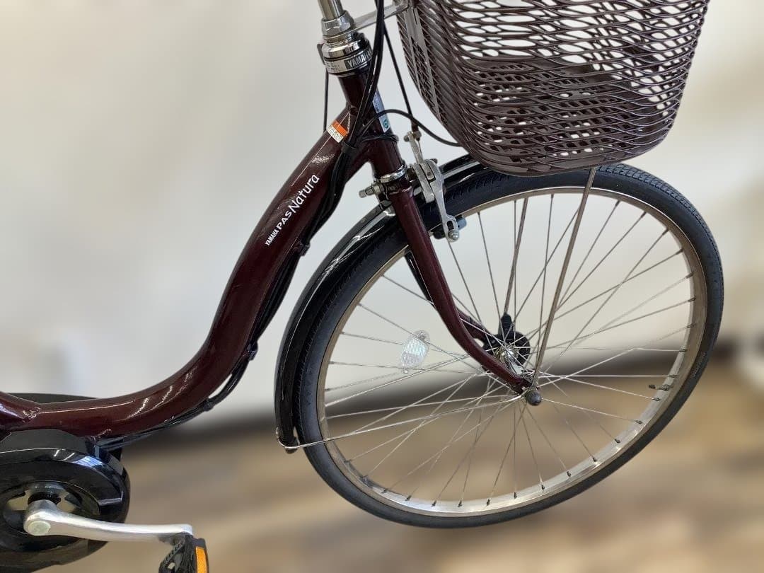 整備済☆送料込！ヤマハ パスナチュラL 26インチ 電動アシスト中古車