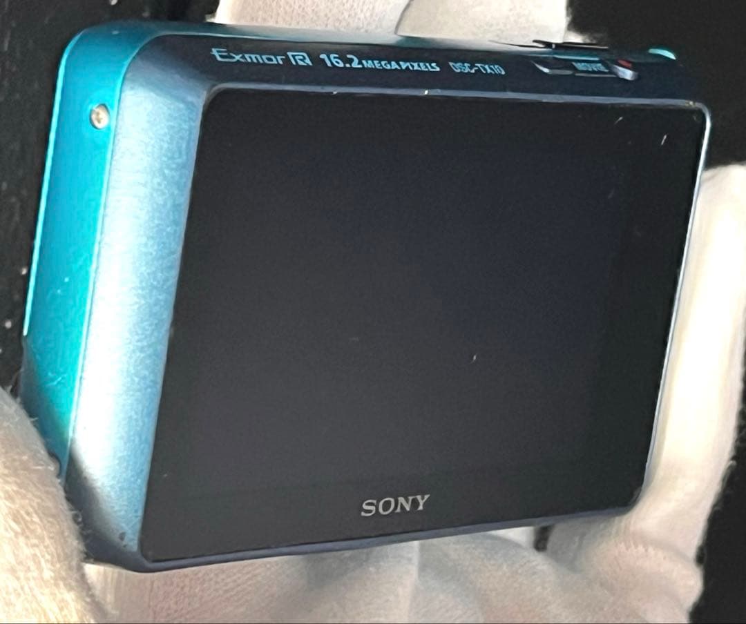 【SONY】 Cyber-shot コンパクトデジタルカメラ 青