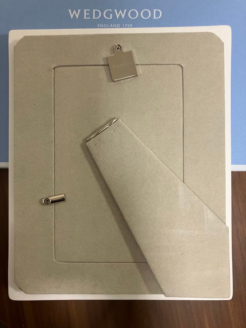  花柄フォトフレーム 陶器