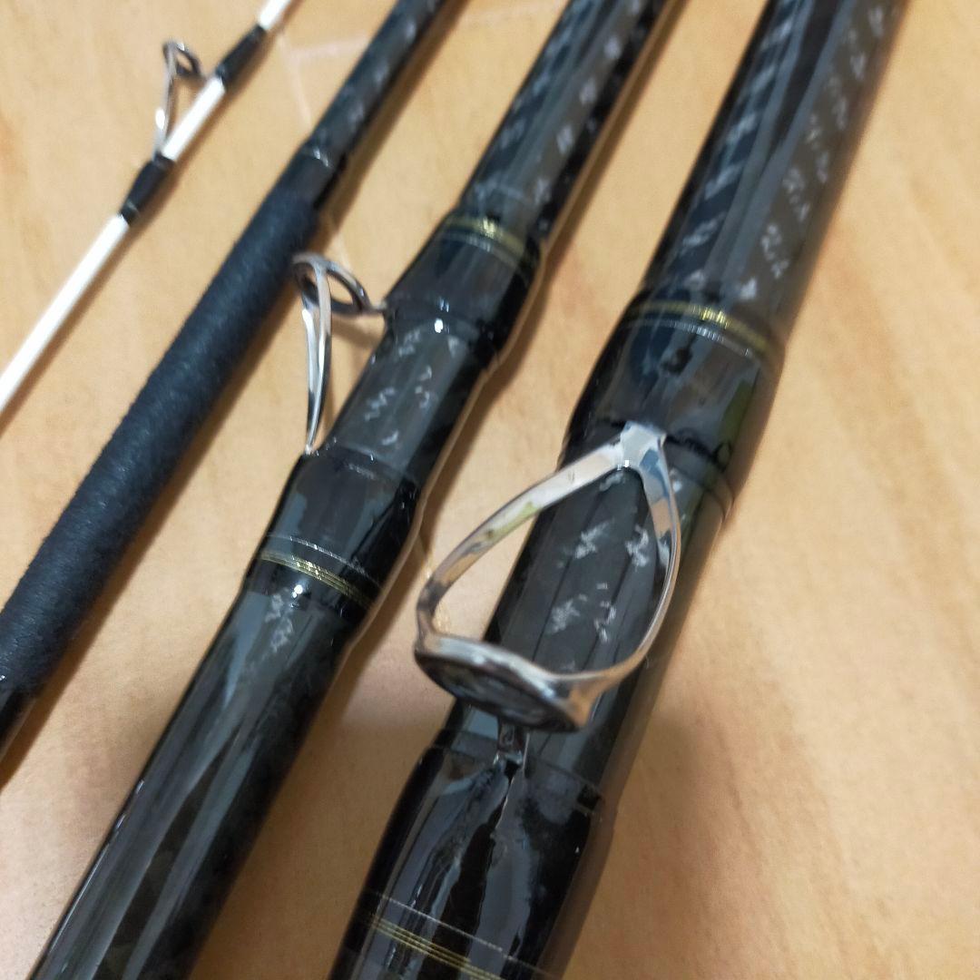 美品レジェンダー豪腕石鯛 540MH遠投 ロッド尻手ロープセット