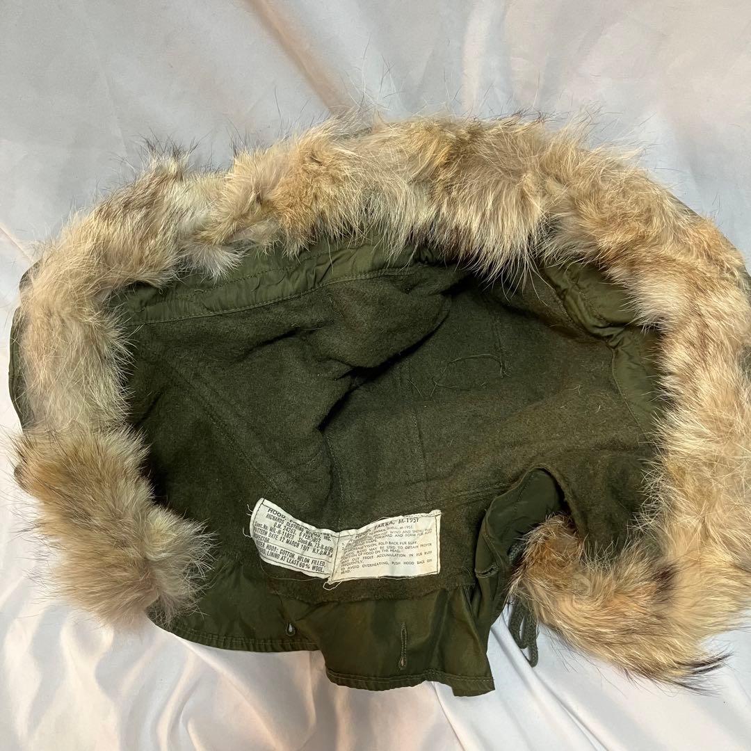 米軍　M51 フィールドパーカー　モッズコートフルセット　リアルファー　官給品