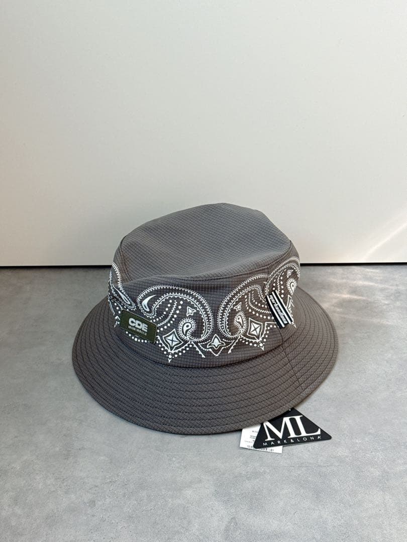新品 ★ MARK&LONA バゲットハット 帽子 マーク&ロナ カーキ 正規品