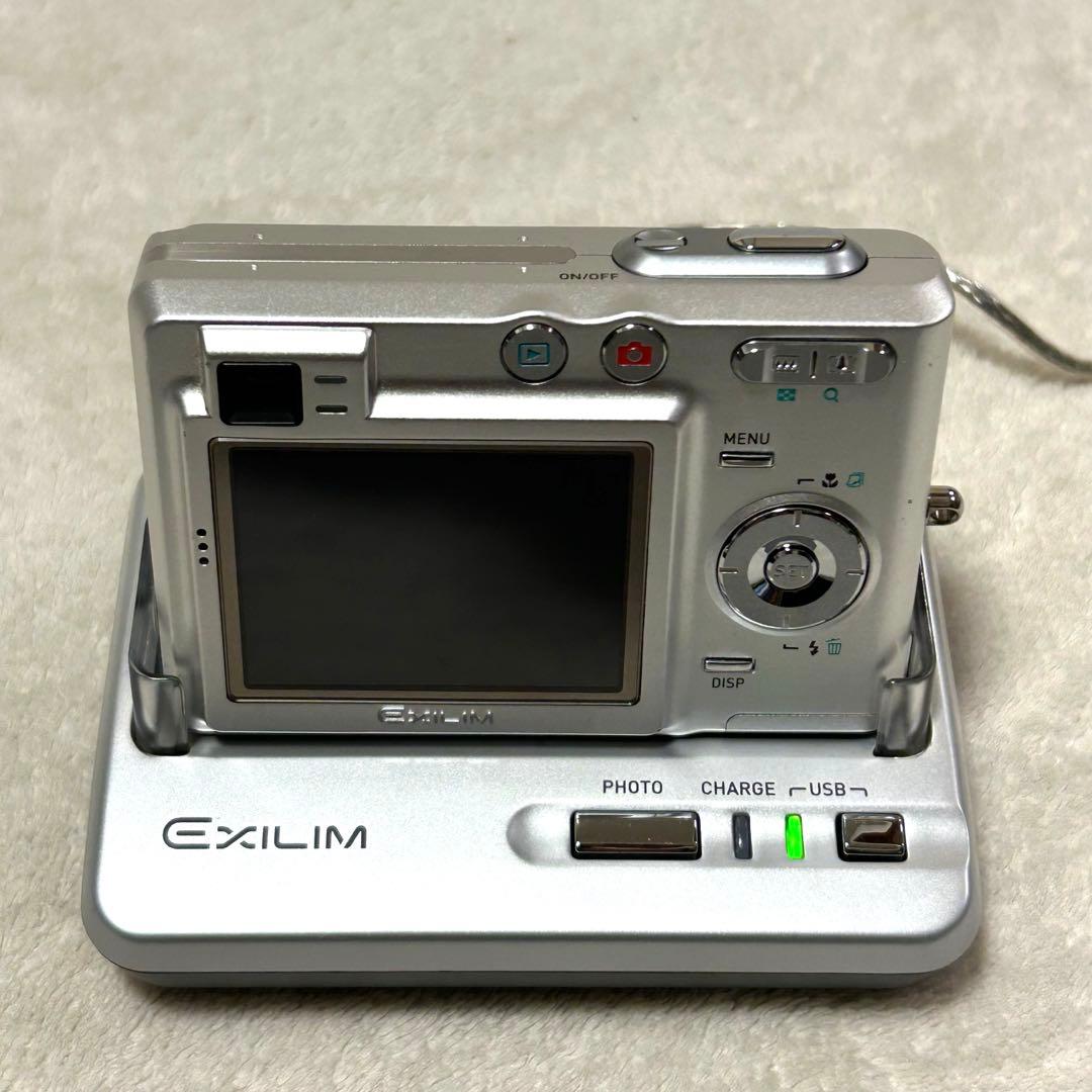 【美品 動作確認済】CASIO EXILIM ZOOM EX-Z50 シルバー
