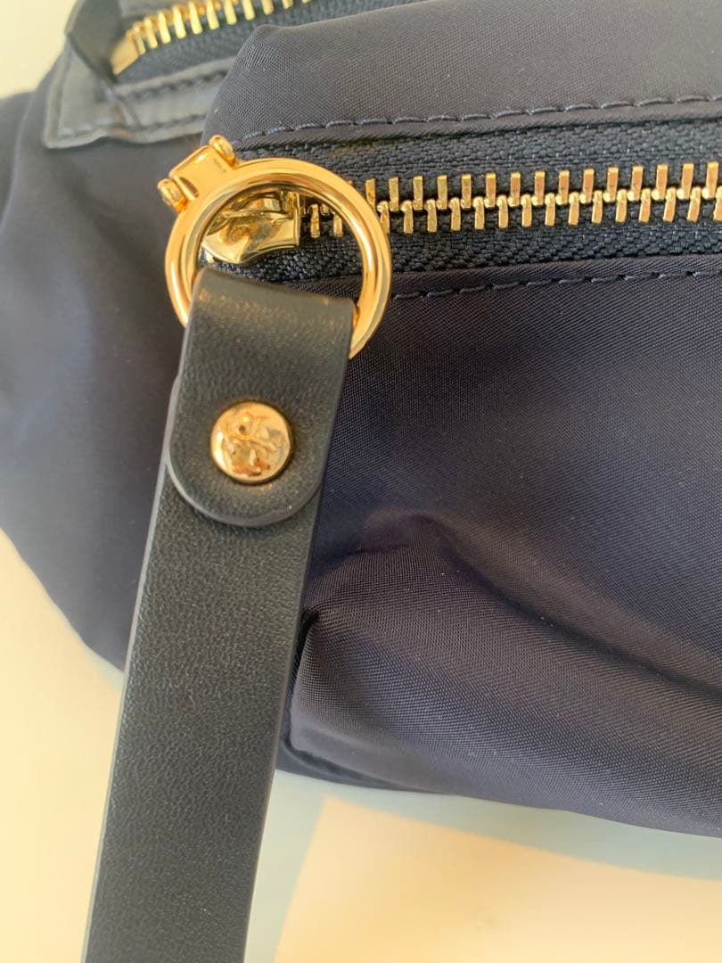 Tory Burch ナイロンウエストポーチ ネイビー
