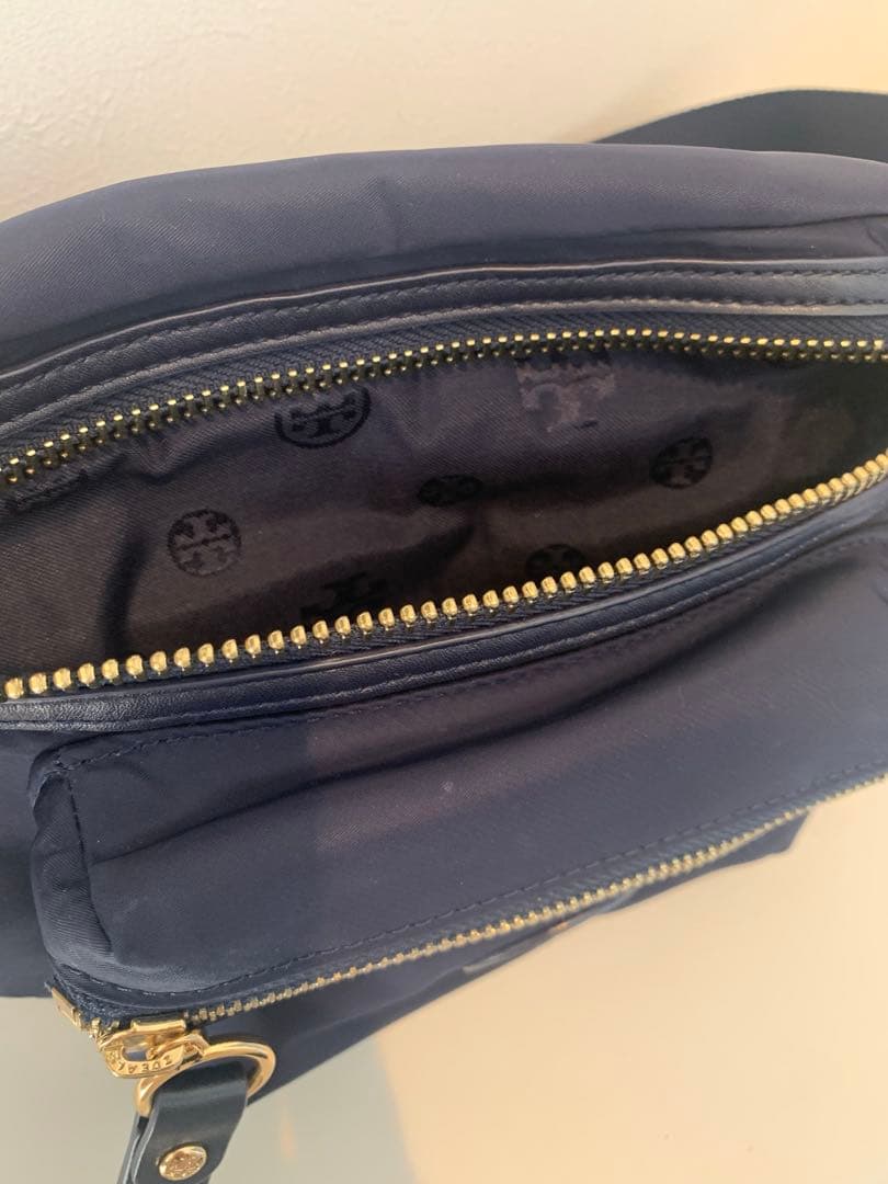 Tory Burch ナイロンウエストポーチ ネイビー