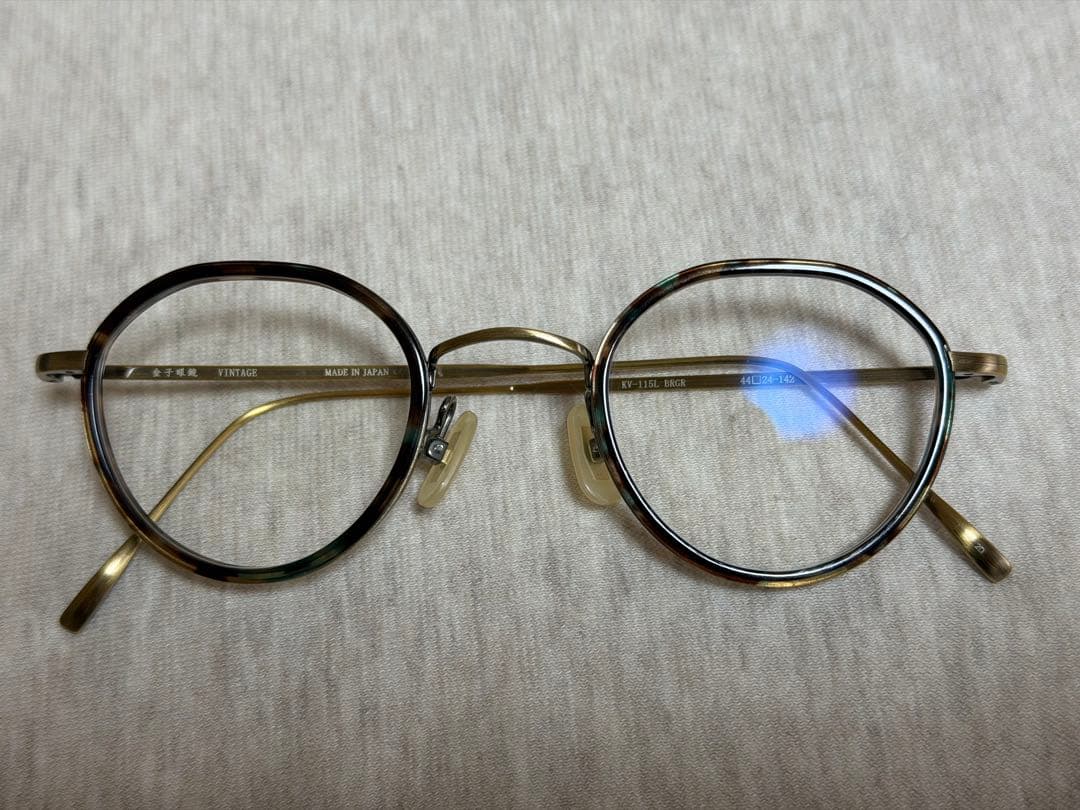 金子眼鏡 KV-115L BRGR