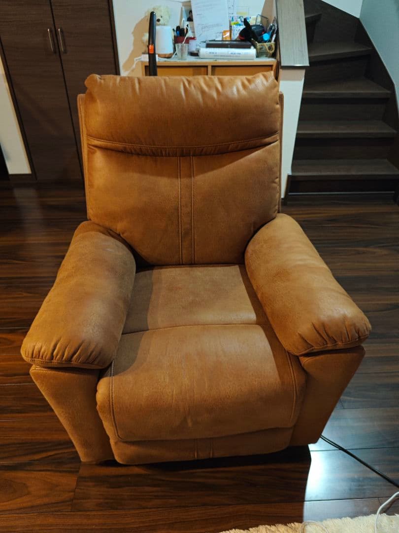 かず 電動リクライニングソファ 1人掛け logan