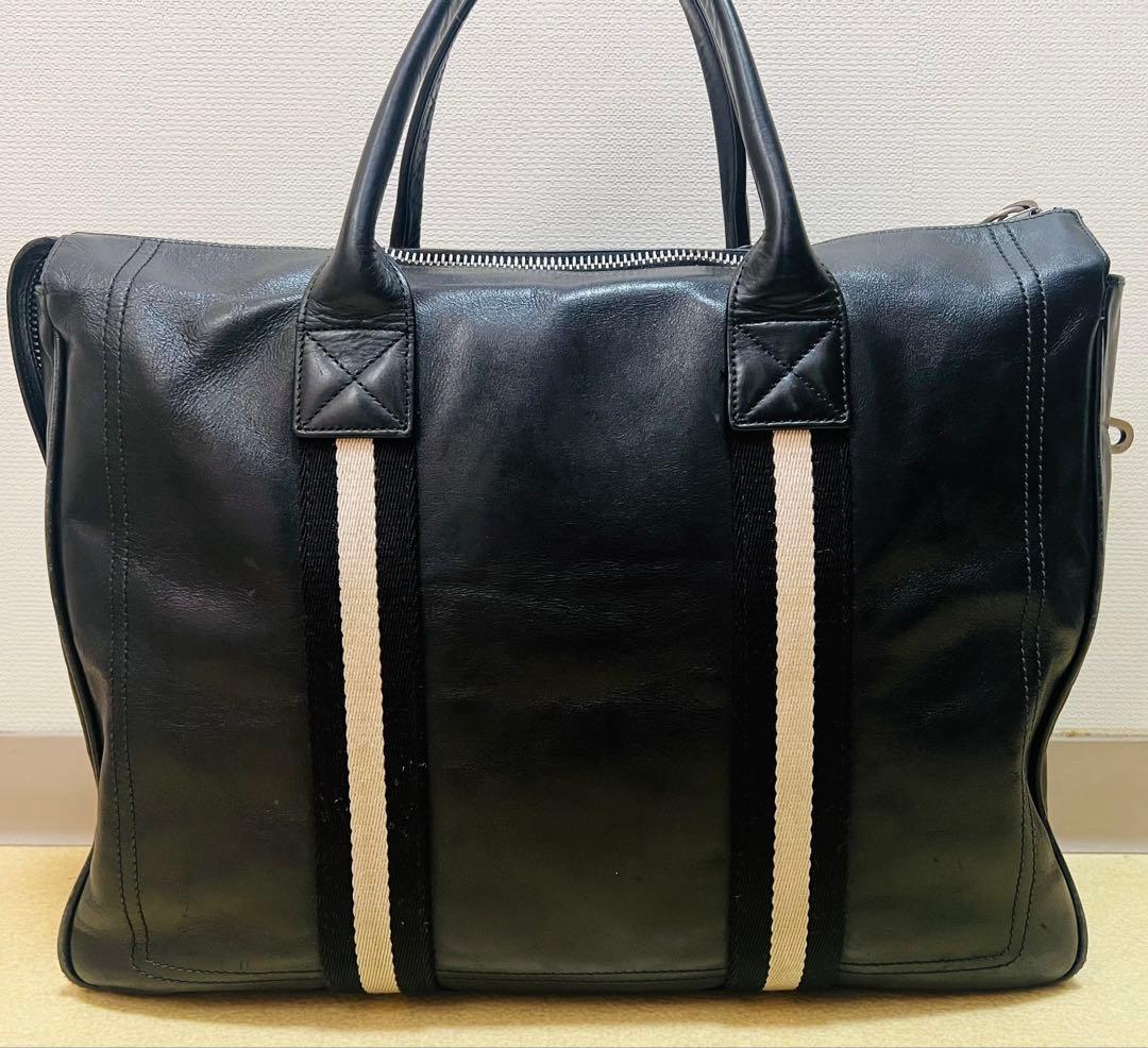 ヒ*✩様 BALLY ブラック レザービジネスバッグ