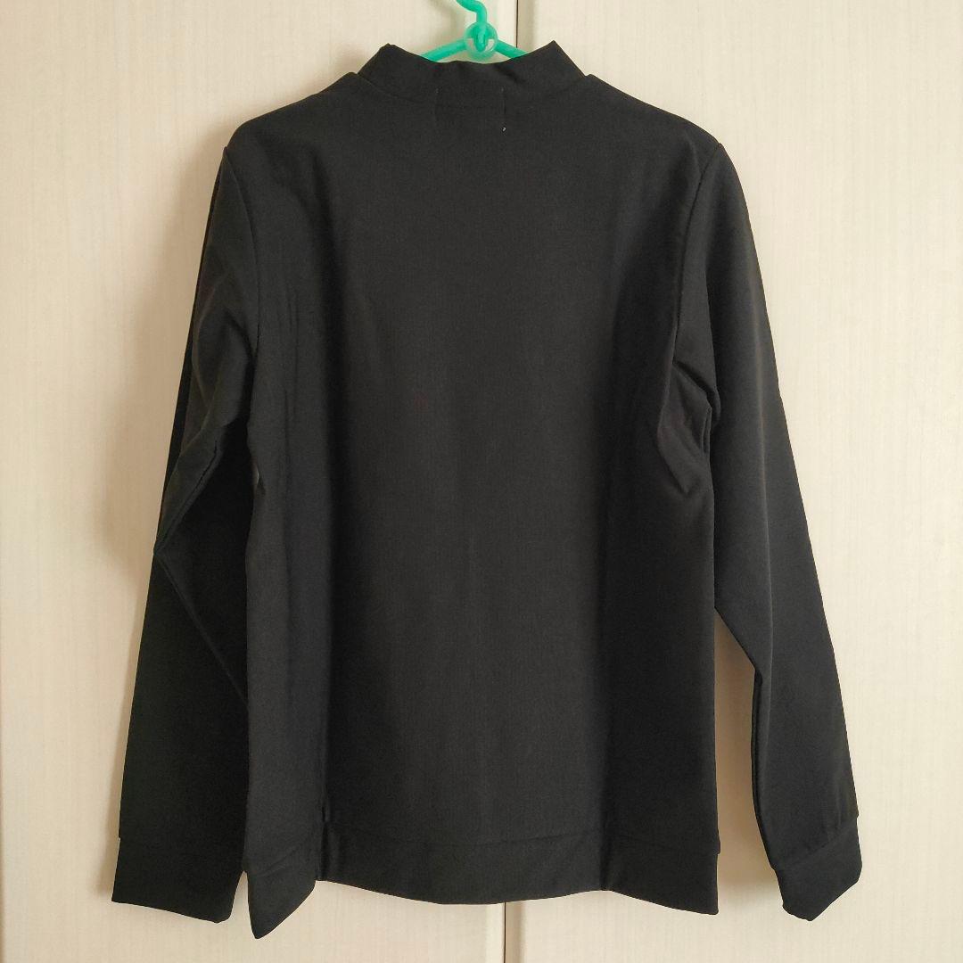 新品タグ美MASTER BUNNY EDITION長袖モックネックカットソー2黒