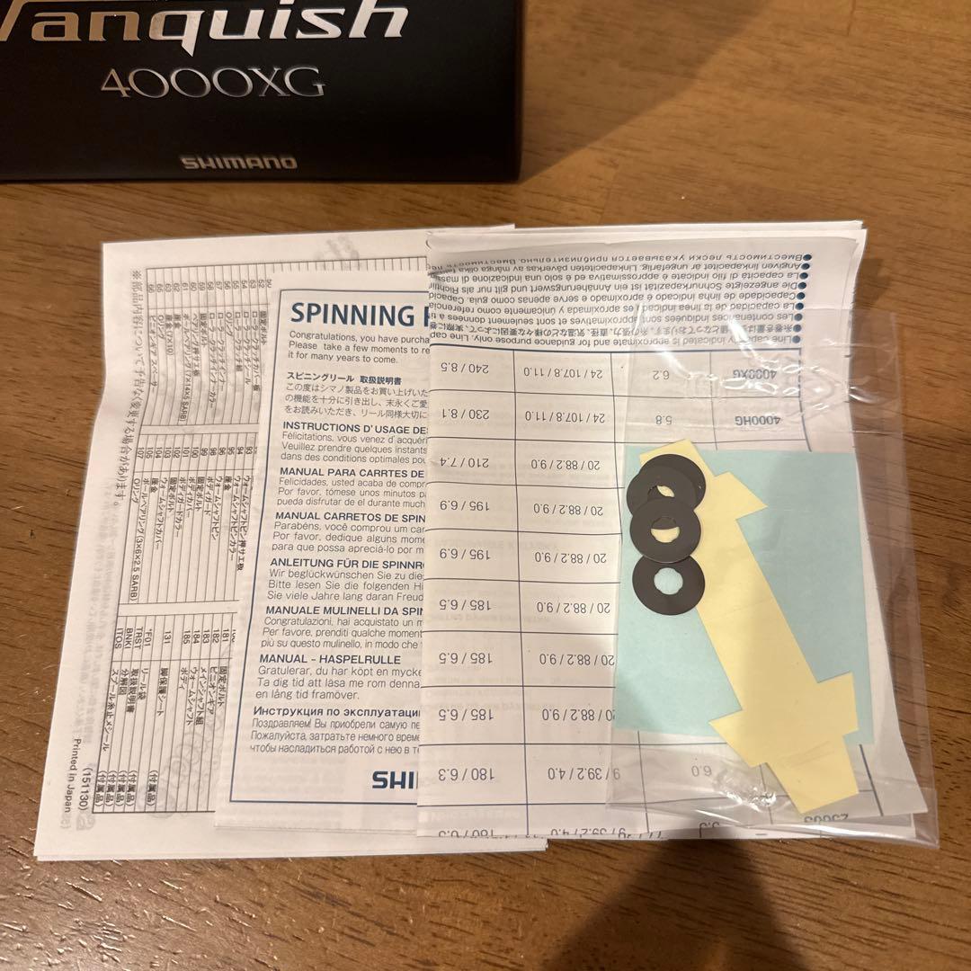 シマノ 16ヴァンキッシュ4000XG