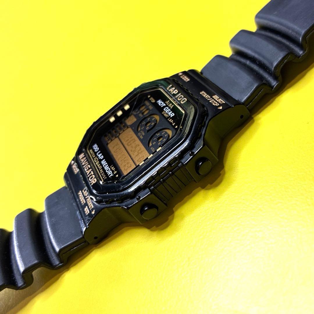 SEIKO ALBA HOT GEAR LAP100 NAVIGATOR 腕時計