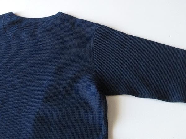 新品タグ付 桃太郎ジーンズ 出陣 ヘビーサーマルロングTシャツ L ネイビー