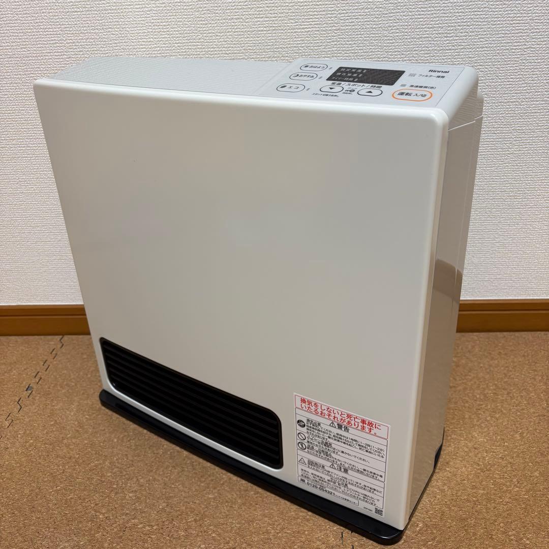 【美品】Rinnai ガスファンヒーター SRC-365E プロパン用 23年製