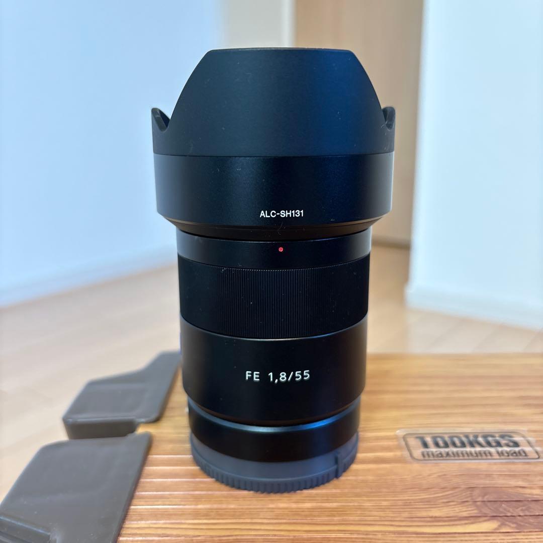 Sony Sonnar T* FE 55mm F1.8 ZA フィルター付き