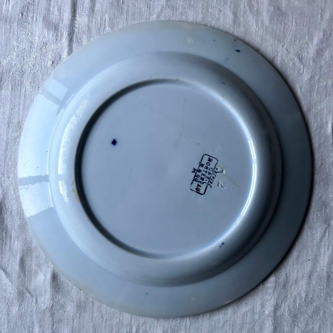 Japon Creil montereau ジャポニズム　藍色　フランス