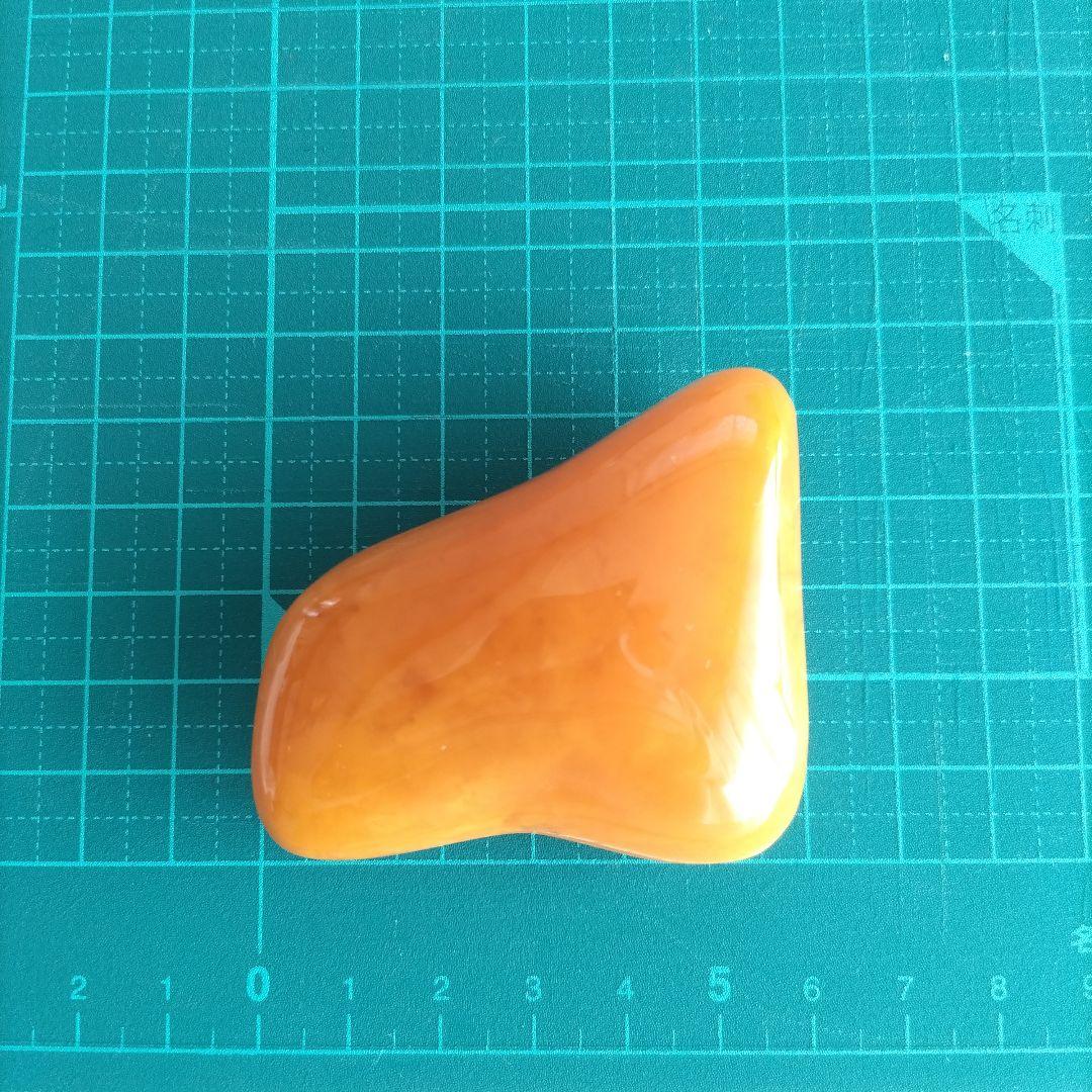 大振り ロイヤルアンバー 天然琥珀 ブローチ ヴィンテージ