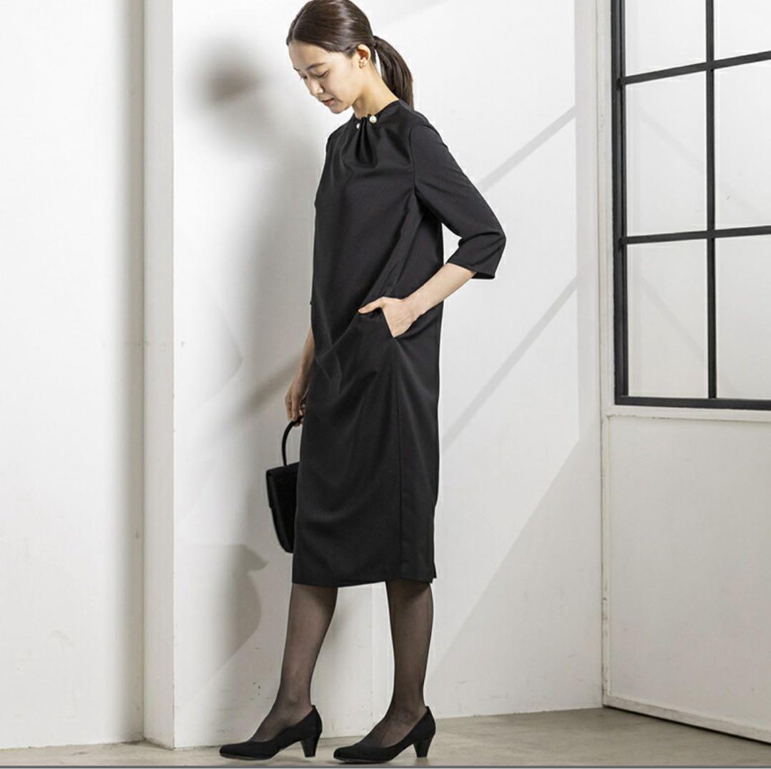 新品　未使用　kaene フォルマフォルマ　夏 喪服　ブラックフォーマル　38