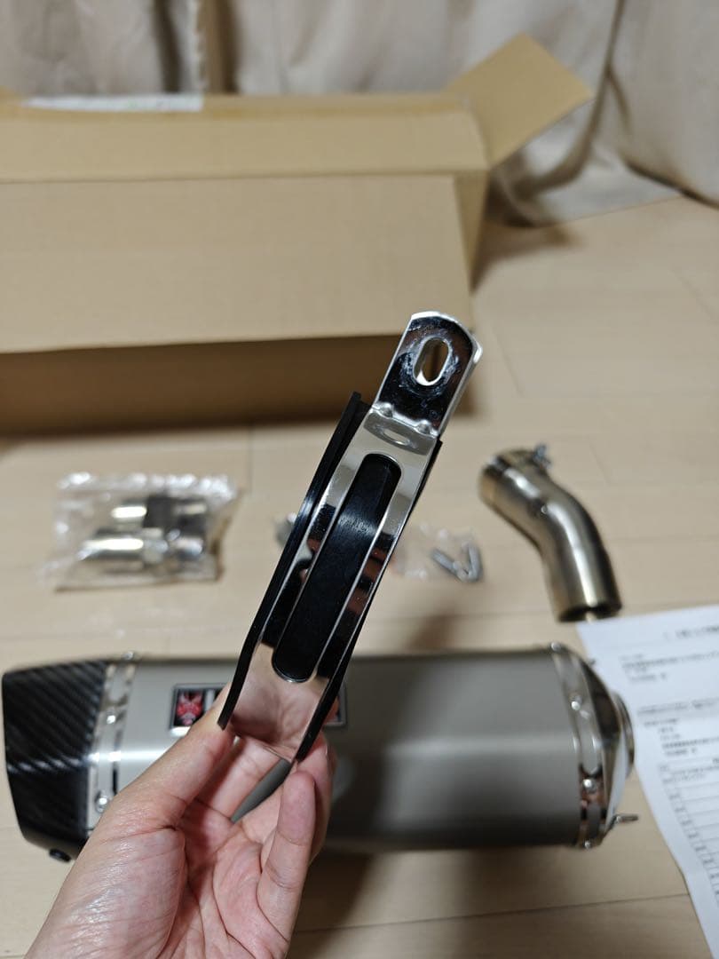 カワサキZX-25R 2023-2026 LCIPARTSスリップオンマフラー